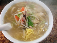 「タンメン」@中華料理 喜楽の写真