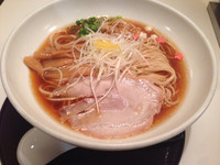 「ラーメンあっさり＋大盛」@らーめんと甘味処 九月堂の写真