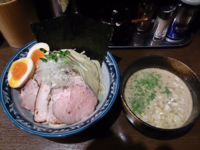「特製 濃厚魚介豚骨つけ麺・中盛」@麺処 さとうの写真