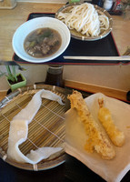 「土日限定７食『肉汁うどん 並(￥500)』」@手打ちうどん こげらの写真