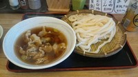 「１日７食限定「肉汁うどん 並（￥５００）」」@手打ちうどん こげらの写真