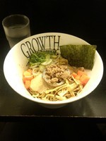 「【限定】フルルとグロースのコラボまぜSOBA（煮干）」@麺処GROWTHの写真