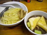 「濃口醤油のブタバラつけ麺780円」@元祖一条流がんこ 十一代目の写真