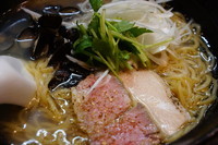 「しじみのらーめん（２月の限定）」@らーめん かねかつの写真