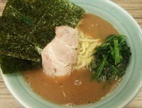 「らーめん （140213）」@横浜家系ラーメン武蔵家 松戸店の写真