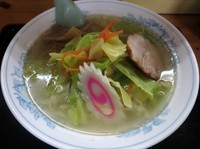 「塩ラーメン ７３０円」@手打ラーメン 竹ノ屋の写真