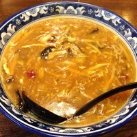 「フカヒレサンラータンめん（￥800）」@手打ちらーめん はせ川 栄店の写真