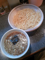 「つけ麺７００円」@丸富の写真