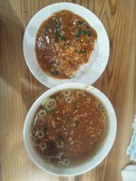 「スタミナラーメン＋半スタカレー」@娘娘 桶川店の写真