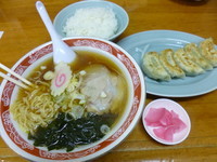 「餃子セット（860円）」@めん屋大黒 ひたちなか店の写真