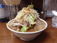 「ラーメン野菜チョイ増し」@ラーメンの店 どでん 北浦和店の写真