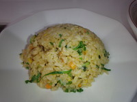 「半チャーハン(250円+税)」@ラーメン東大 大道本店の写真