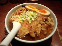 「鶏天ら～麺（８００円)」@麺屋武蔵 二天 池袋店の写真