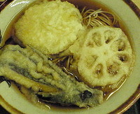 「野菜天そば　４１０円」@そばよし 本店の写真