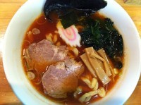 「唐辛子らーめん（極太麺） 780円」@麺屋 せんりの写真