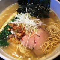 「【昼夜20食限定】しおそば 790円」@麺や 豊の写真