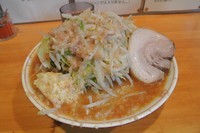 「限定（味噌）800円　ニンニク　脂」@豚星。の写真