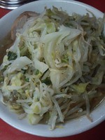 「少なめラーメン（６００円）」@ラーメン二郎 茨城守谷店の写真