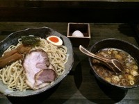 「和風つけ麺（大盛り）+煮卵」@麺屋はじめの写真