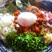 「辛シビ肉味噌まぜそば  ７８０円」@麺や 虎徹の写真