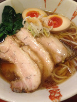 「しろ八めんチャーシュー一枚サービス」@旬麺しろ八の写真