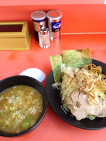 「つけ麺 590円」@ラーメンショップ 城東店の写真