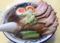 「チャーシュー麺+味玉」@手作り餃子ラーメン まる長の写真
