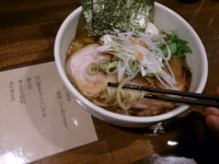 「濃い出汁そば＋特製」@日本橋 製麺庵 なな蓮の写真