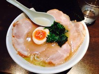 「塩とんこつチャーシューメン」@らーめん きたくり家 北久里浜店の写真