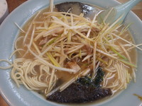 「ネギラーメン(650円)ライス小小(50円)餃子(250円)」@ラーメンショップ 長沢店の写真