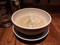 「中華そば　塩」@黒椿屋 赤坂店の写真