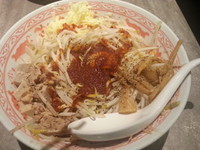 「【まぜそば(中盛・300g)750円】→600円」@麺処 湊生の写真