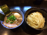 「二代目つけ麺（750円）中盛＋特製（250円）」@二代目 狼煙 ～心～の写真