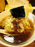 「醤油ラーメン ¥600」@らーめん一色の写真