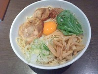 「油そば、大盛り」@中華そば いちやの写真