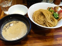 「【限定】つけ麺 白子搾り」@鮮魚らーめん 五ノ神水産の写真