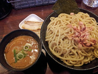 「とりとんかつおつけ麺 特盛り500g＋チャーシュー増し」@麺屋きころく 成増店の写真