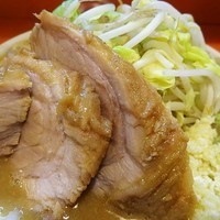 「ミニらーめん（豚 半切れ）+豚券（ニンニク）810円」@ちばからの写真