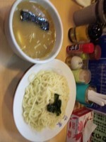 「きんやつけ麺中盛り」@手打ちつけ麺 欣家の写真