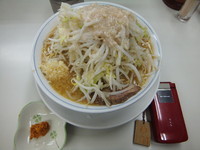 「味噌らーめん750円＆辛味噌50円」@ラーメン大 我孫子店の写真