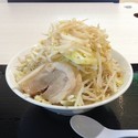 ラーメン(麺少150ｇ野菜ダブルアブラ少ニンニク1杯)