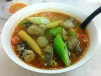 「牡蠣のタンタンメン　980円　辛さ：普通」@中華 タンタンメン 隆翔の写真