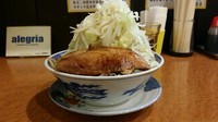 「雷神塩そば￥850(野菜増し＆中盛)」@雷神 角ふじの写真
