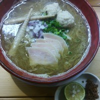 「蟹だし鶏そば 750円(2月19日迄の限定)」@博多らーめん バリ龍の写真