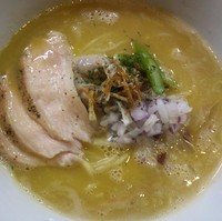 「鶏ＳＯＢＡ　牡蠣のクラムチャウダー風  ８００円」@つけめん・豚そば 活龍 牛久店の写真