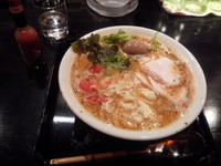 「鶏ROSSO味玉付き」@麺屋 鉄風 ミヤマチの写真