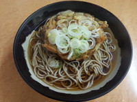 「かき揚げ天そば380円」@たかべん 0番線ホーム店の写真