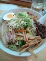 「野菜長州ラーメン」@長州ラーメン 万龍軒 新町店の写真