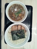 「特製濃厚煮干しつけ麺(大盛)(あつもり)」@つけめん 蕾 本家の写真