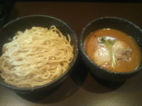 「えびだしつけ麺（大盛り）」@麺や 雄の写真